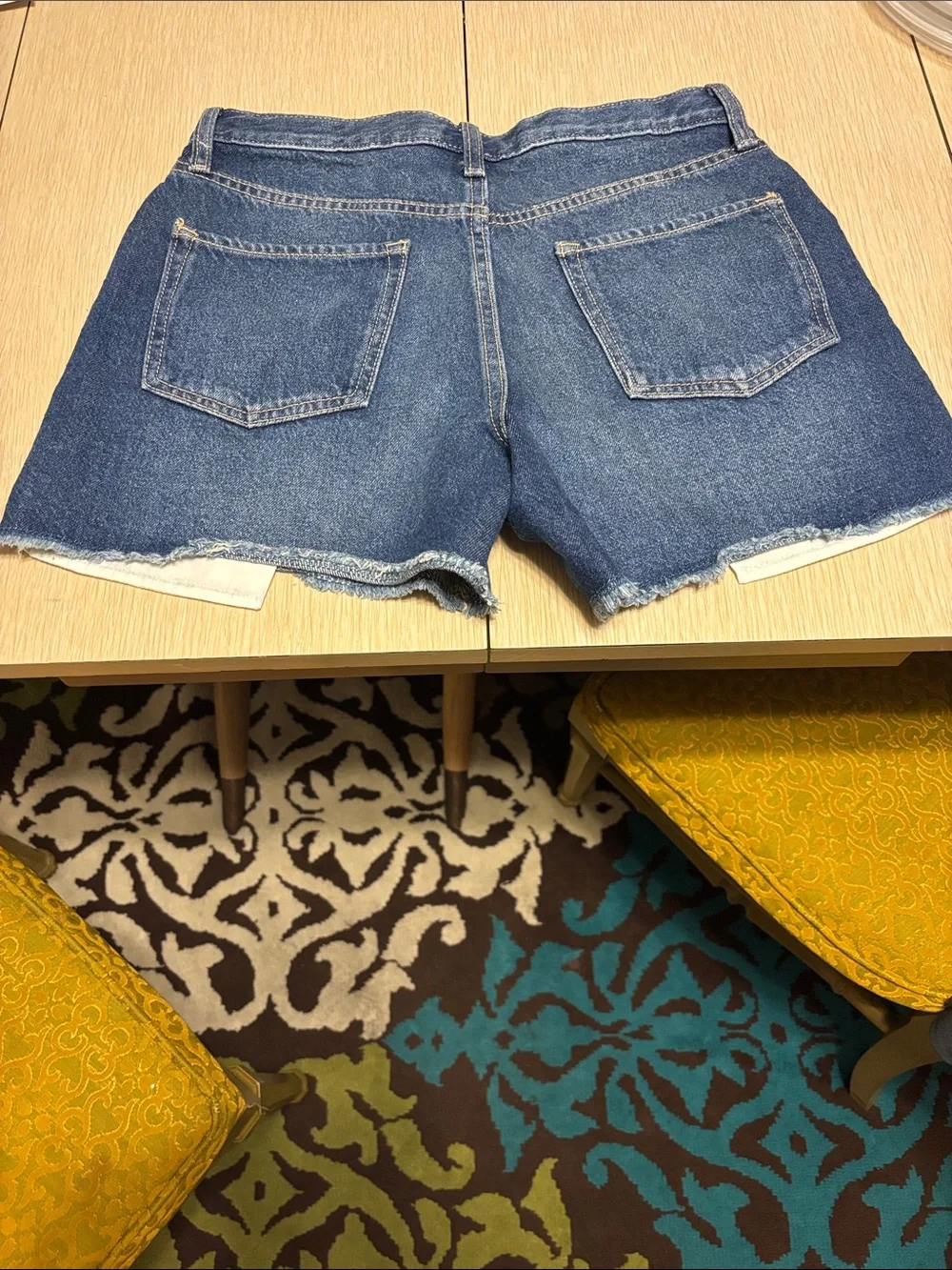 Old Navy Distressed Denim Shorts - Blue Jean